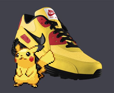 pikachu nike schuhe|Pikachu Nike shoes.